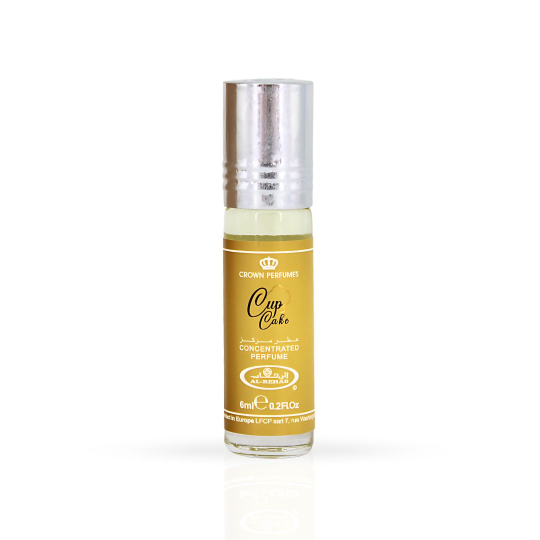 Cupcake Perfume Oil CPO 6ML (0.2 OZ) By Al Rehab | Citrus, Creamy Vanilla & Amber For A Cozy, Sweet Finish.