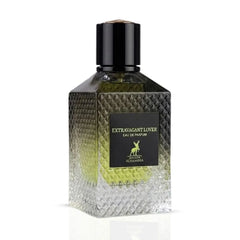 Maison Alhambra Extravagant Lover Eau de Parfum spray 100ml bottle with elegant packaging and fragrance details.