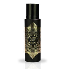 OUD GREAT Water Perfume Spray 30ML (1.01 OZ) By Hamidi | Elevate Your Senses With This Glorious Fresh Floral Scent.