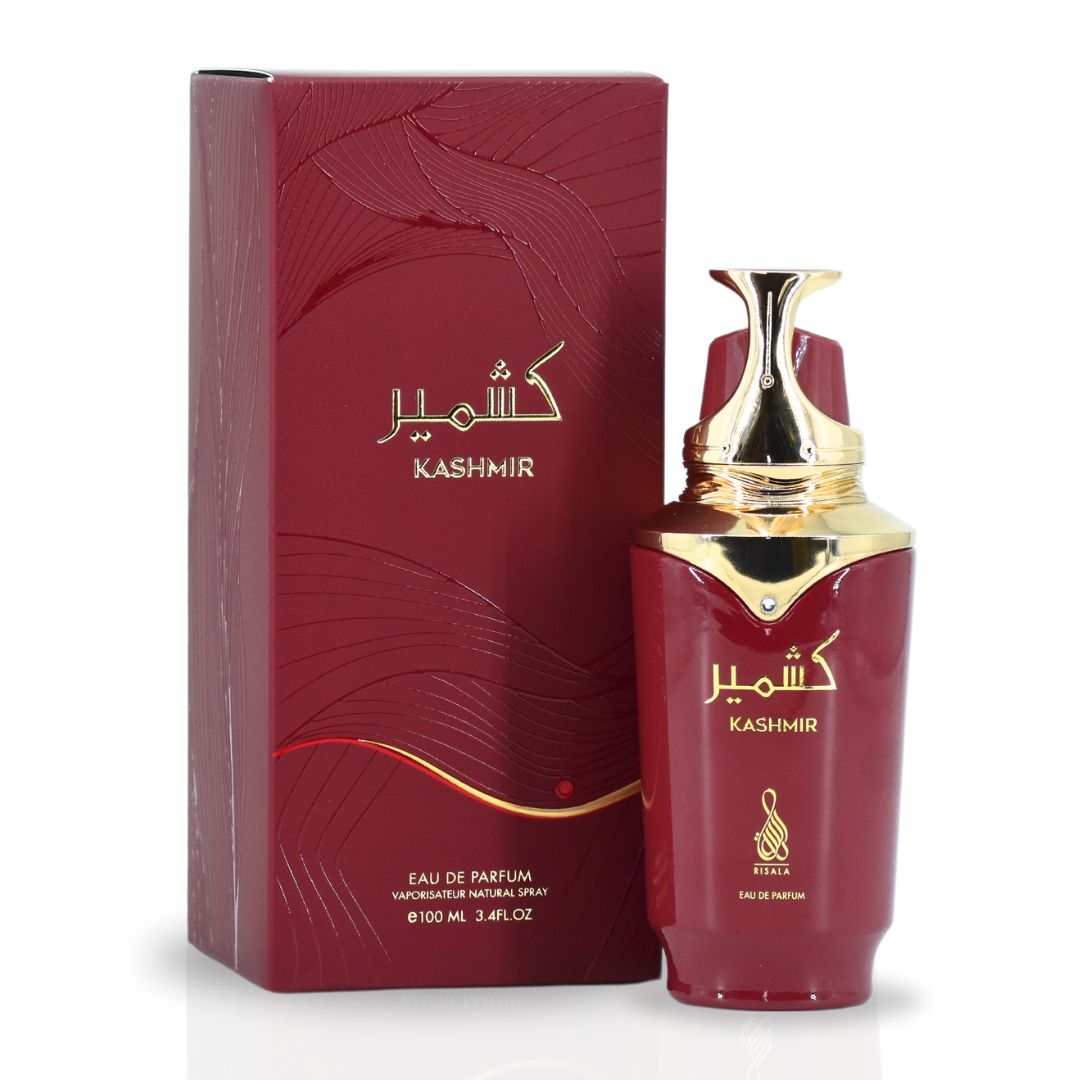 Kashmir EDP Spray 100ML (3.4 OZ) By RISALA | Long Lasting, Captivating & Aromatic Fragrance.