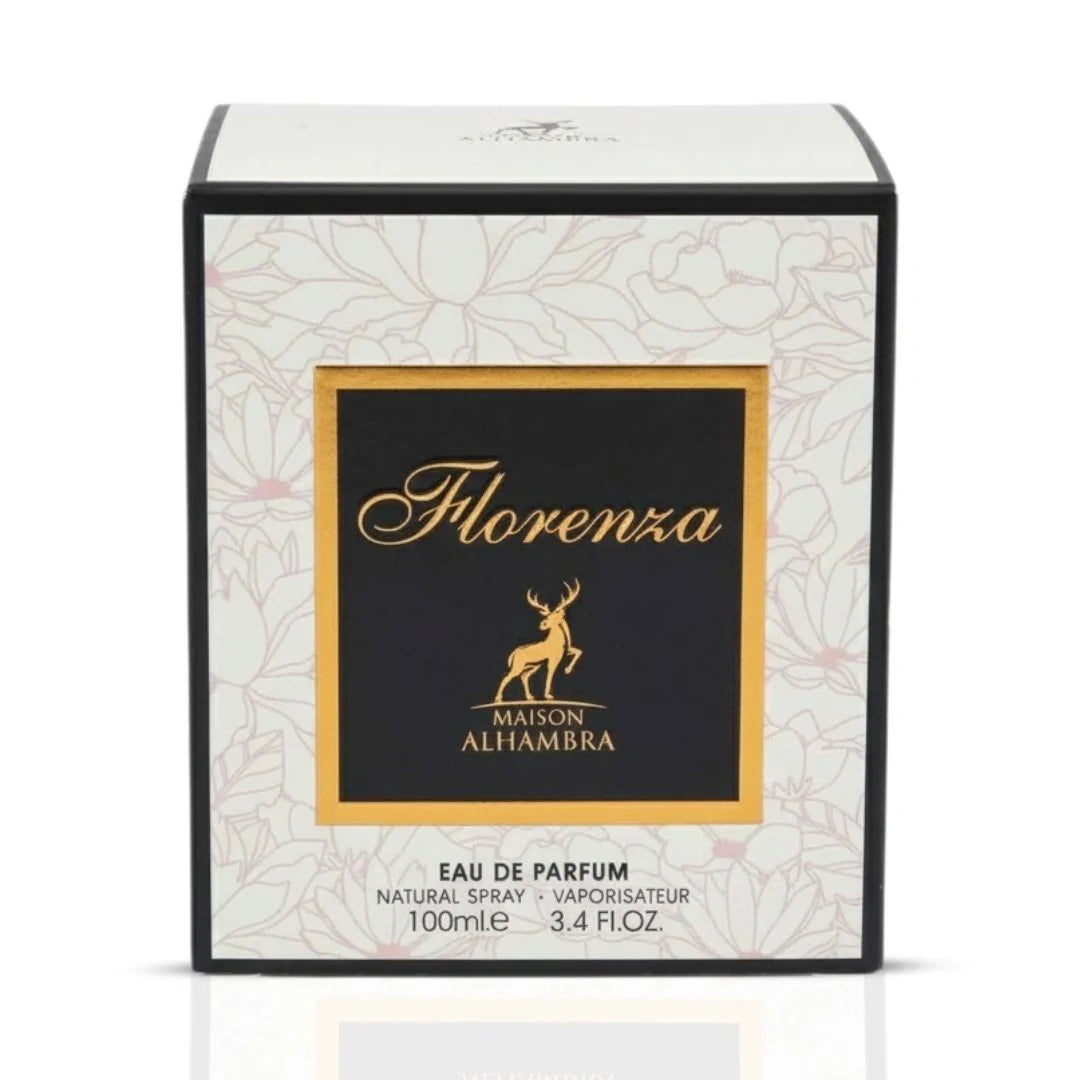 Florenza Eau de Parfum Spray 100ml (3.4 oz) by Maison Alhambra - Intense Oud