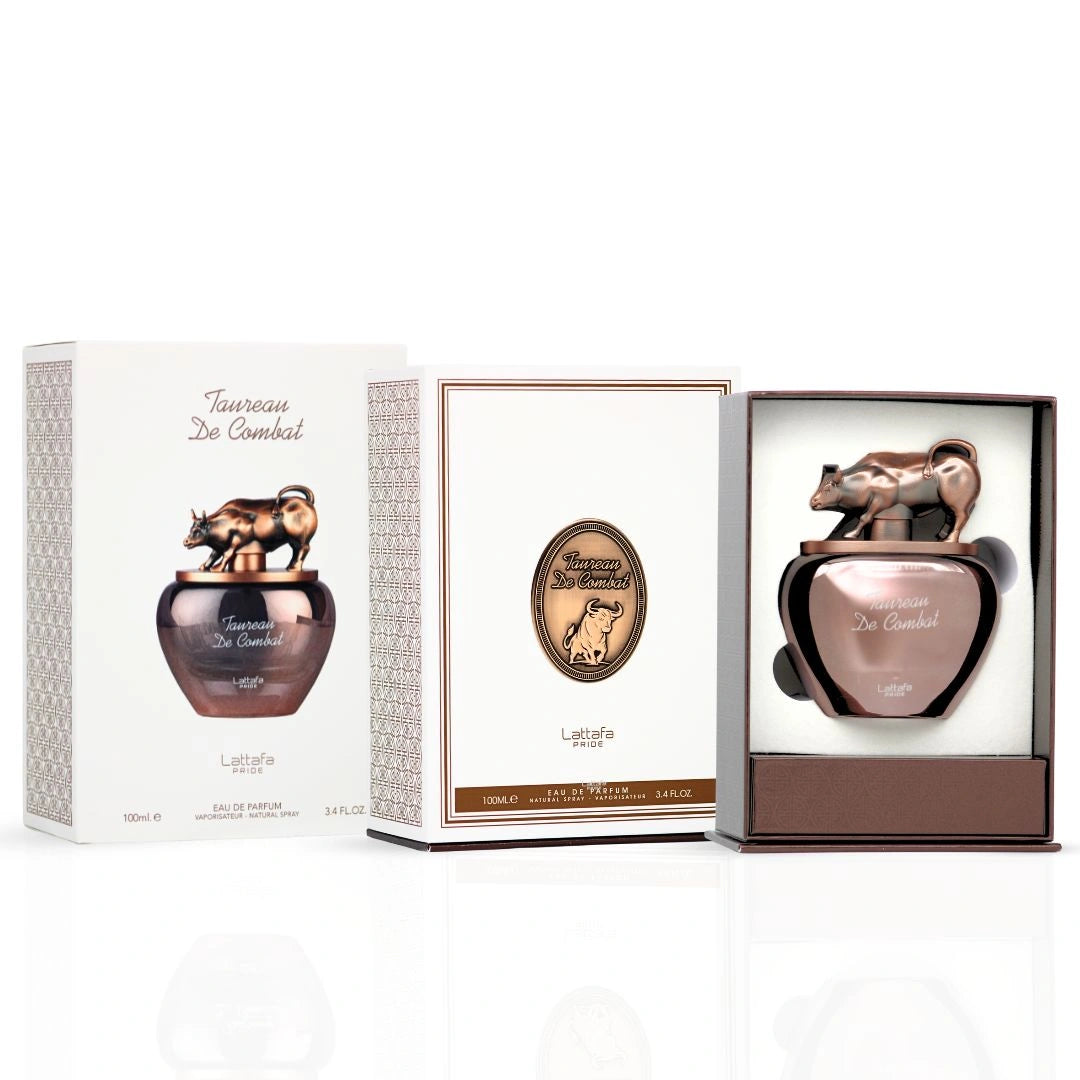 Taureau De Combat Eau de Parfum Spray 100ml (3.4 oz) by Lattafa Pride