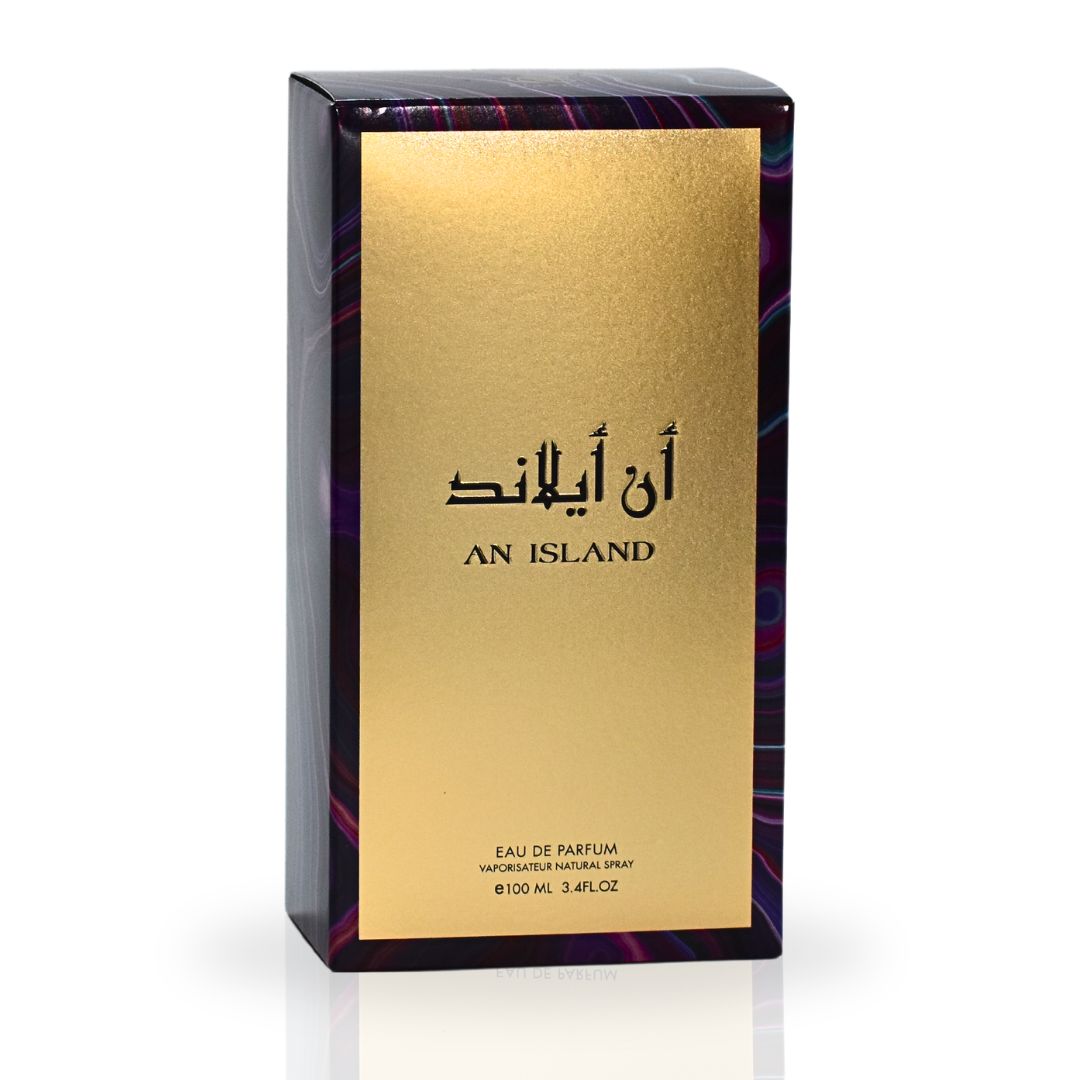 An Island EDP Spray 100ML (3.4 OZ) By RISALA | Experience The Fresh Coastal Vibes With This Luxurious Fragrance.