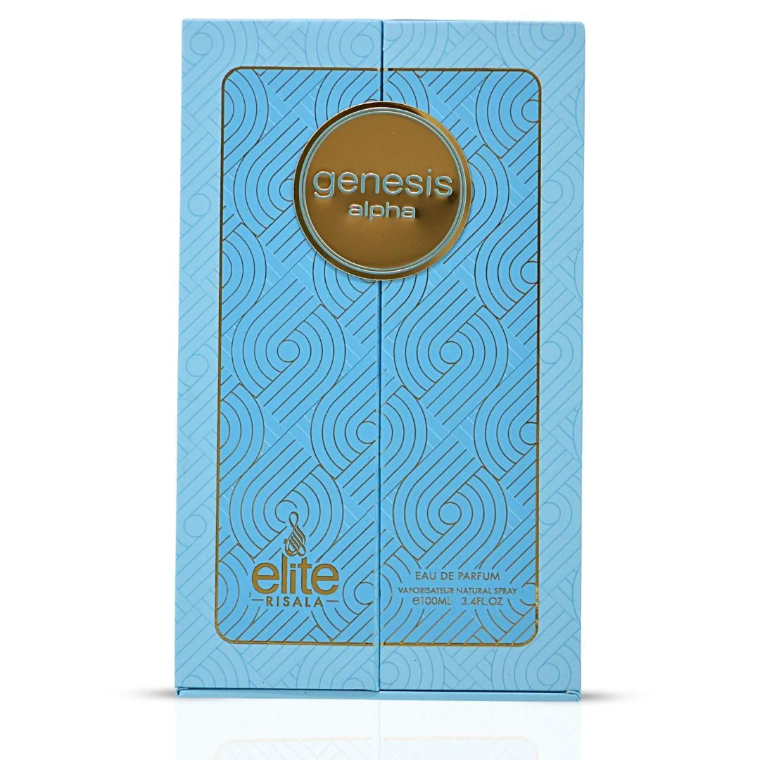 Genesis Alpha Eau de Parfum Spray 100ml (3.4 oz) by Elite Risala