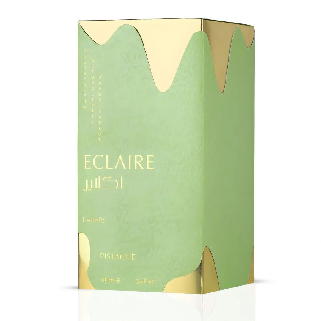 Eclaire Pistache Eau de Parfum Spray 100ml (3.4 oz) by Lattafa