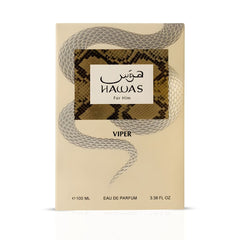 Hawas Viper Eau de Parfum Spray 100ml (3.4 oz) by Rasasi - Intense Oud