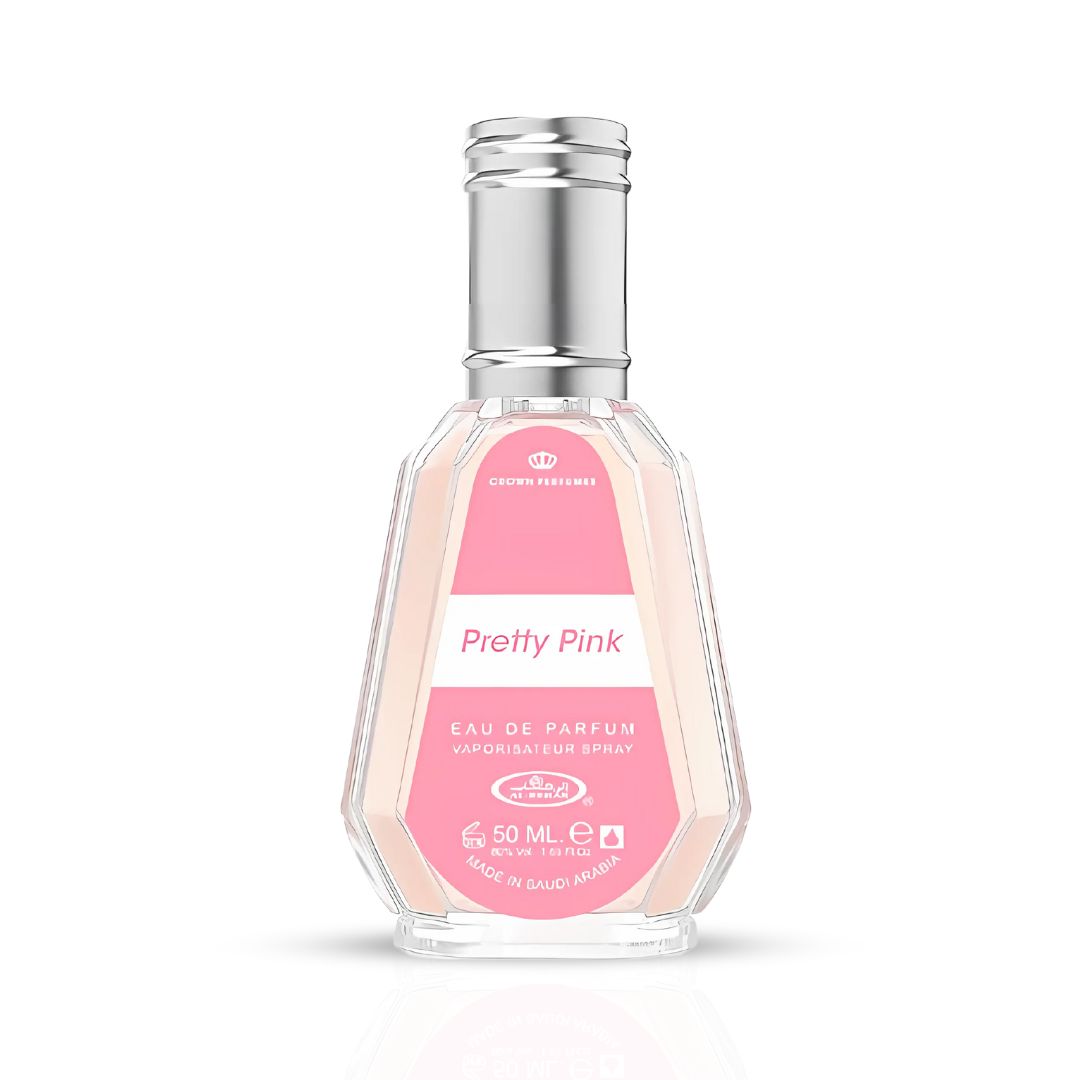 Pretty Pink Eau De Parfum Spray 50ML (1.7 OZ) By Al Rehab | A Delicate Blend Of Soft Florals & Warm Musk, Perfect For Those Who Appreciate A Fresh, Feminine Fragrance.