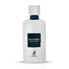 Panther Pour Homme Eau De Parfum Spray 100ML (3.4 OZ) By Maison Alhambra | Long Lasting, Citrusy, Fresh Spicy Fragrance.