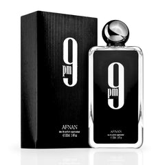 9pm EDP Spray 100ML (3.4OZ) By Afnan | Unlock your charm with this perfume for men. (PACK OF 3)