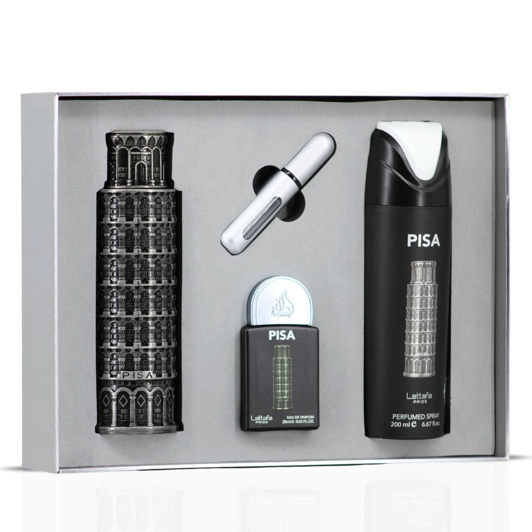 Lattafa Pride Pisa 3-Piece Eau de Parfum Gift Set