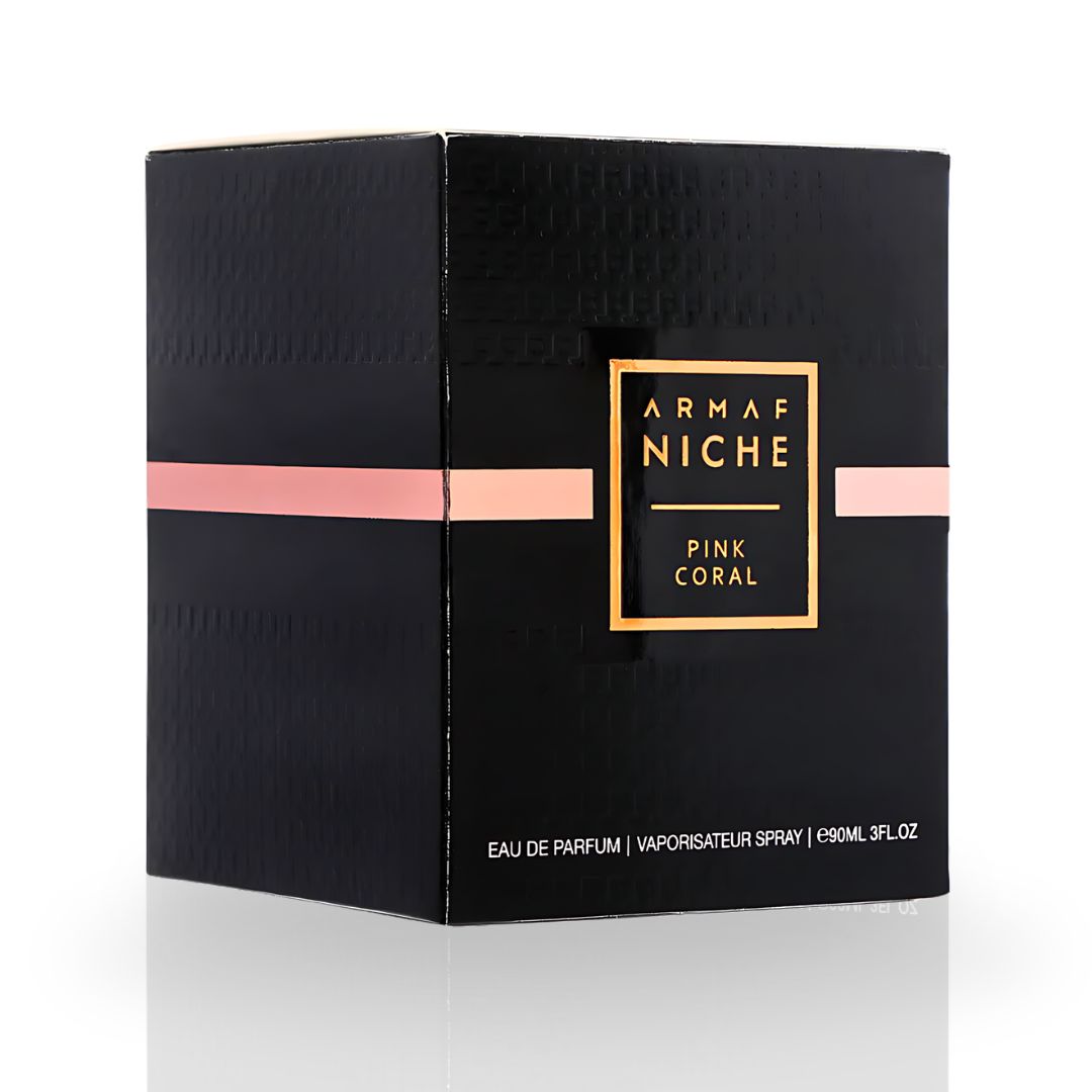 Niche Pink Coral EDP Spray 90ML (3 OZ) By Armaf | Immerse Yourself In The Elegance Of This Floral Enchantment.