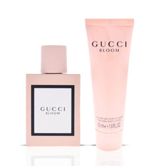 Gucci Bloom 2Pc Gift Set - 50ml (1.6 oz) Eau de Parfum Spray & Body Lotion
