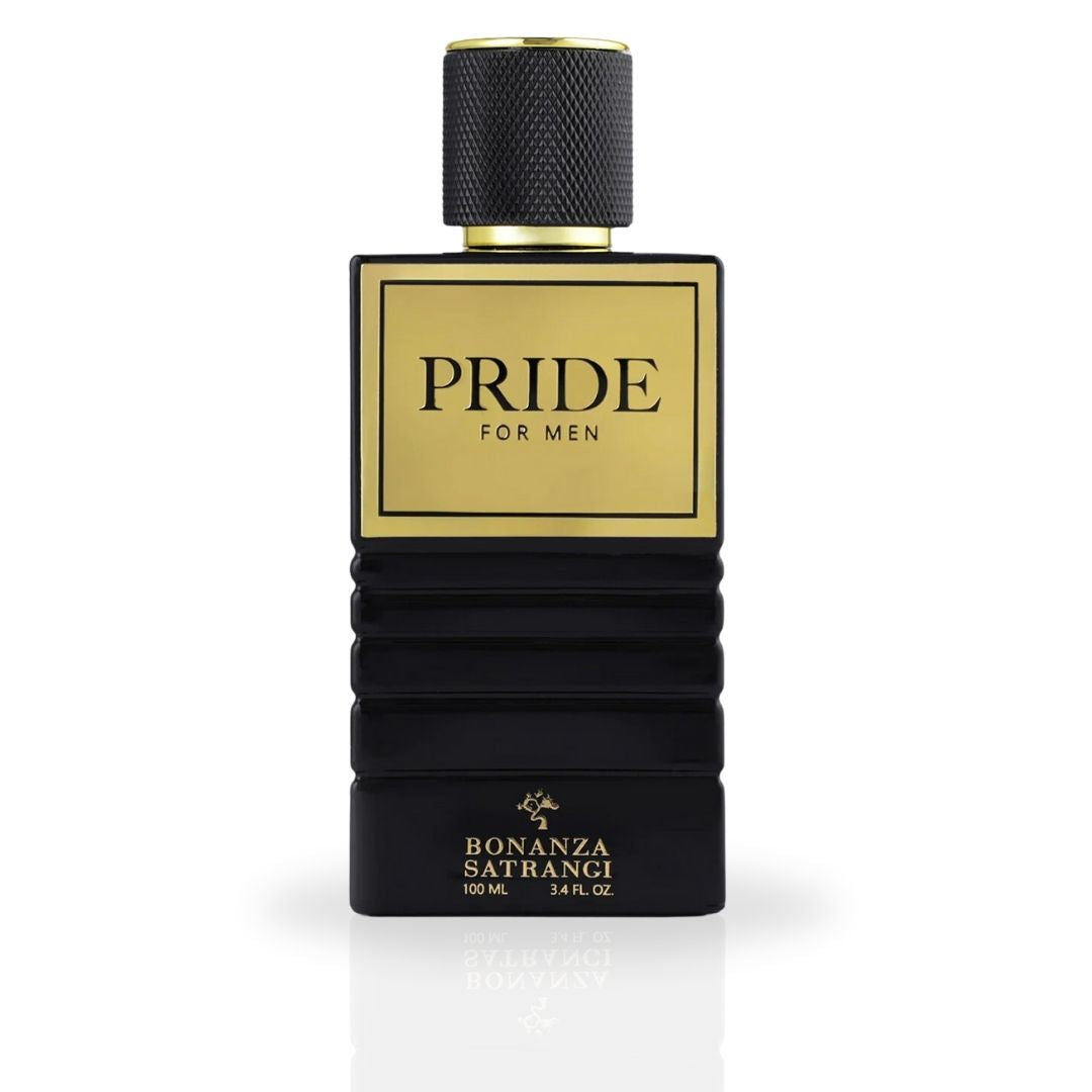 Pride For Men EDP Spray 100ML (3.4 OZ) by Bonanza Satrangi | Long Lasting, Refreshing, Musky, Juicy, Luxurious Fragrance.