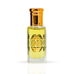 Mukhallat Al Najm Perfume Oil 12ML (0.40 OZ) With Black Gift Box By Intense Oud | Elegant Rose With Vetiver, Smoky Oud & Amber.