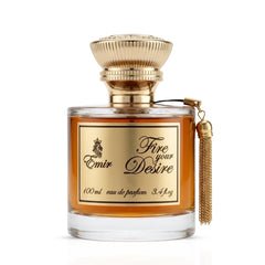 Fire Your Desire Emir Eau de Parfum spray by Paris Corner, 100ml bottle with elegant packaging and a luxurious fragrance design.