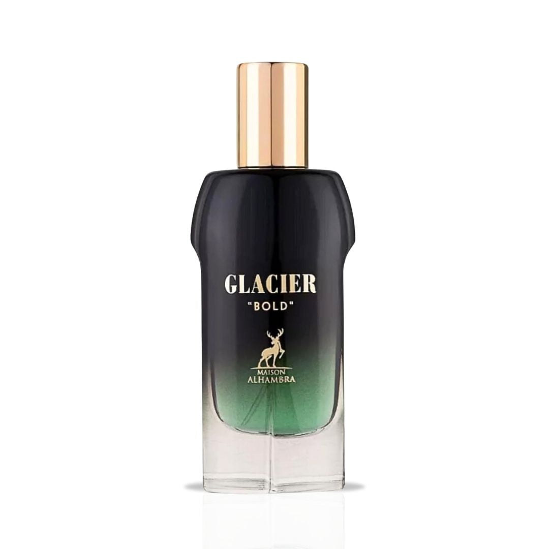 Glacier Bold Eau De Parfum Spray 100ML (3.4 OZ) By Maison Alhambra | Long Lasting, Tropical, Spicy, Luxurious Fragrance.