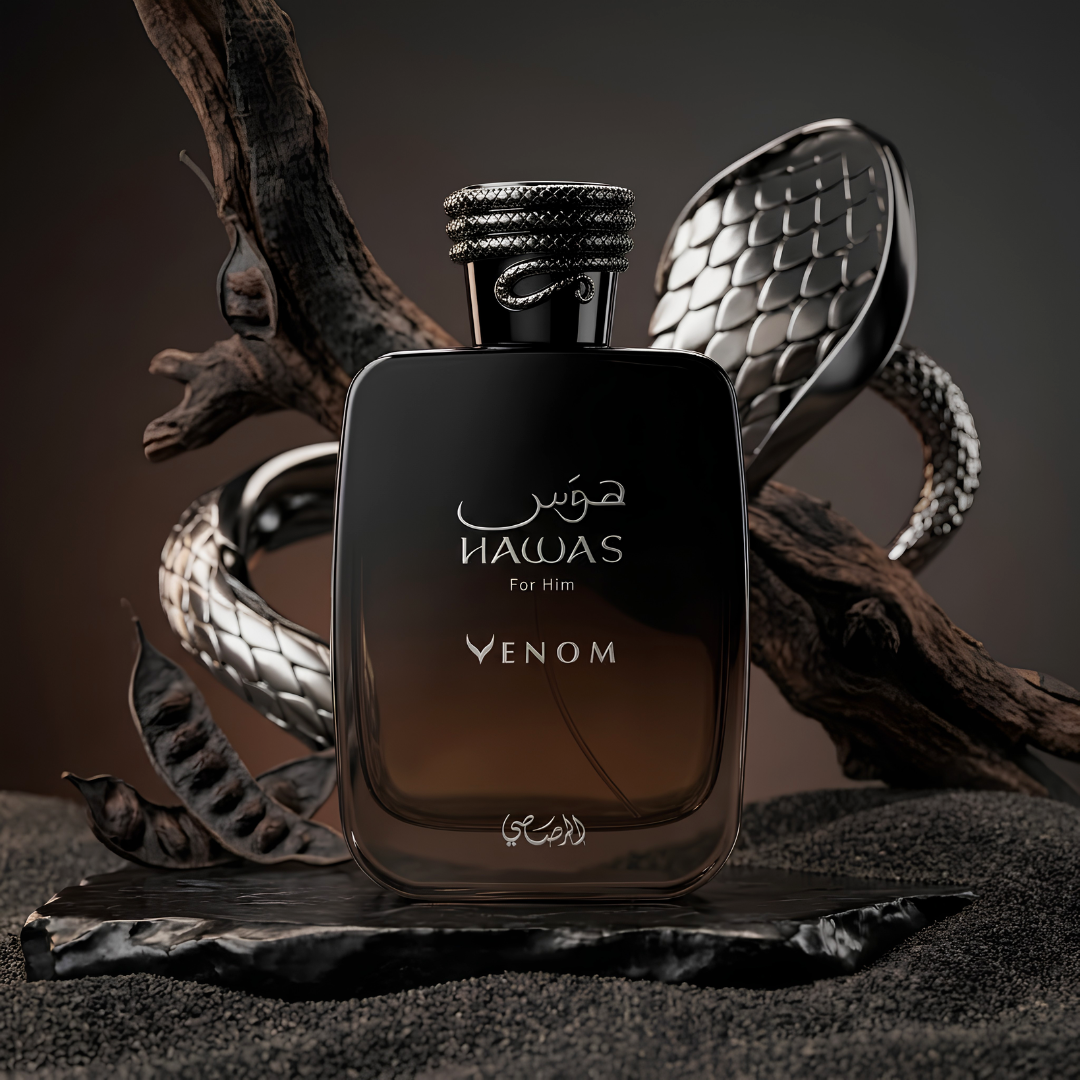 Hawas Venom Eau de Parfum Spray 100ml (3.4 oz) by Rasasi