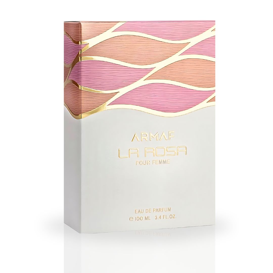 La Rosa Pour Femme EDP Spray 100ML (3.4 OZ) By Armaf | Long Lasting, Luxurious, Signature Feminine Scent.