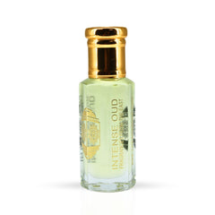 Rose Musk Perfume Oil 12ML (0.40 OZ) With Black Gift Box By Intense Oud | Fresh Rose, Zesty Lemon With A Soft Musk & Sandalwood Finish.