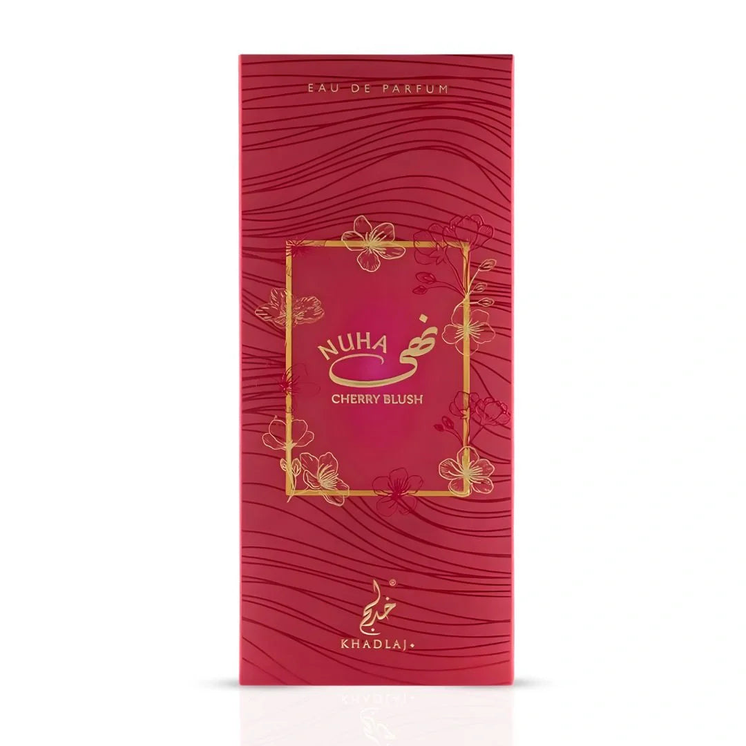 Nuha Cherry Blush Eau de Parfum Spray 85ml (2.9 oz) by Khadlaj
