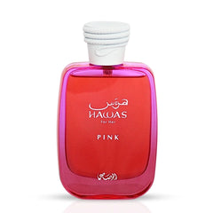 Hawas Pink Eau de Parfum Spray 100ml (3.4 oz) by Rasasi