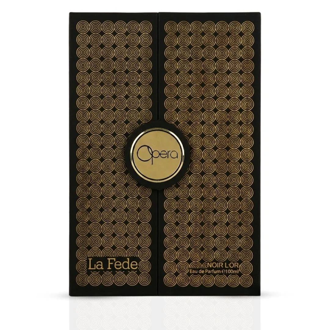 La Fede Opera Noir L'Or Eau de Parfum Spray 100ml (3.4 oz) by Khadlaj