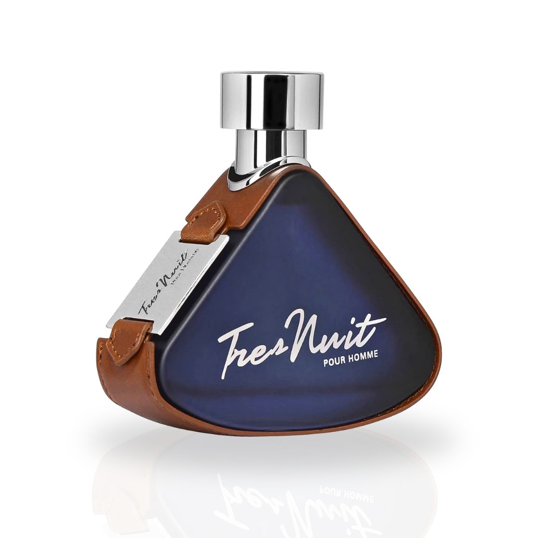 Tres Nuit Pour Homme EDP Spray 100ML (3.4 OZ) By Armaf | Experience The Timeless Luxury In Every Spray. - Intense Oud