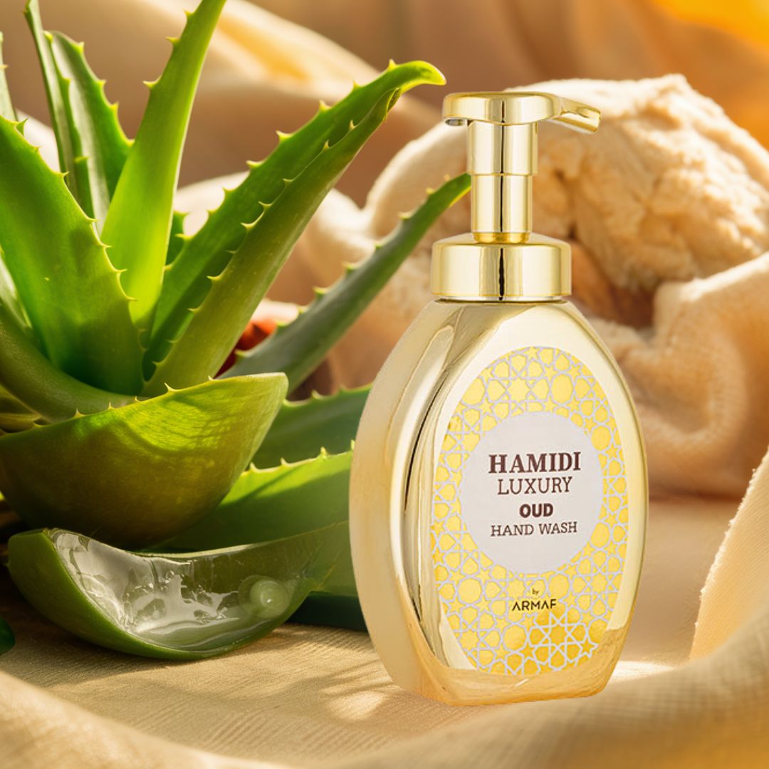 LUXURY OUD HAND WASH 350ML (11.9 OZ) By Hamidi | Enticing & Ultra Moisturizing, Rejuvenates The Skin.