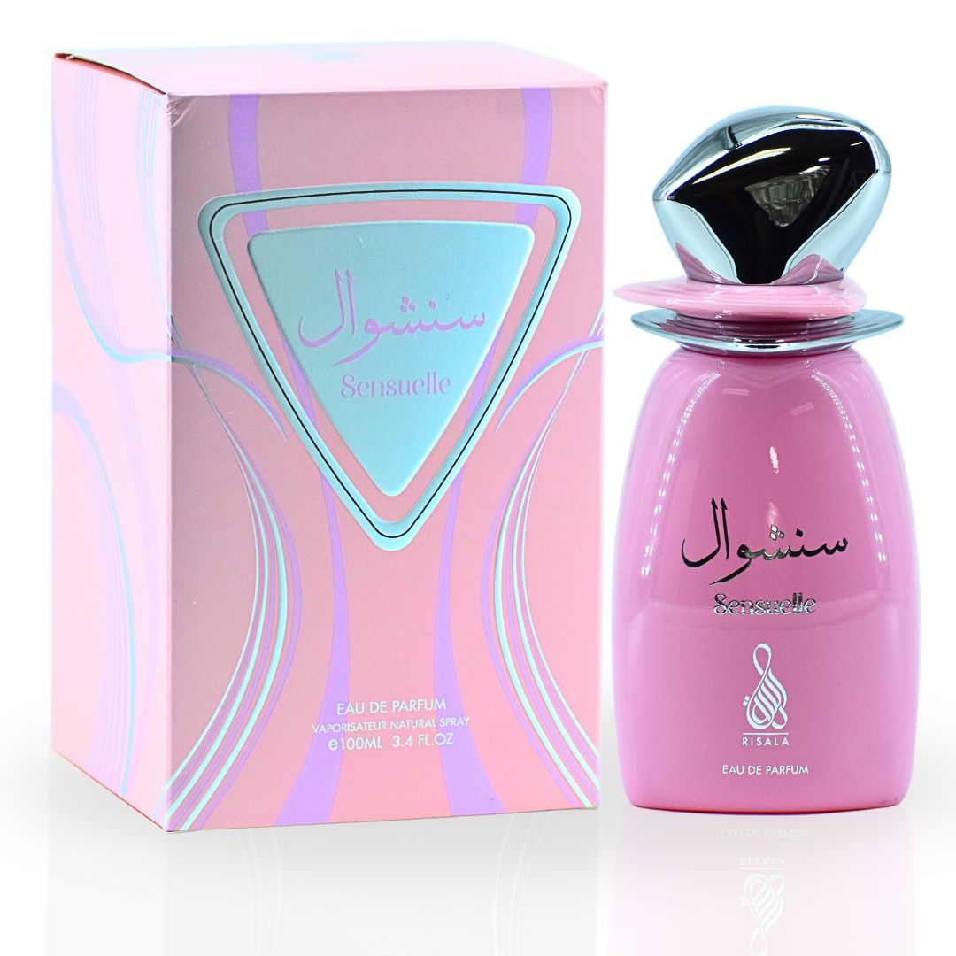 Sensuelle EDP Spray 100ML (3.4 OZ) By RISALA | Experience The Floral Delight Of This Captivating Fragrance.