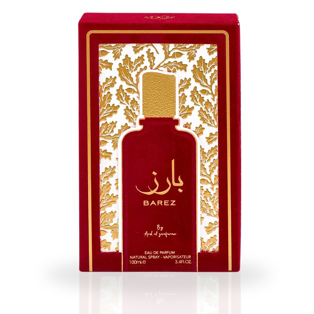 Barez EDP Spray 100ML (3.4 OZ) By Ard Al Zaafaran | Long Lasting, Luxurious, Refreshing, Citrusy Scent.