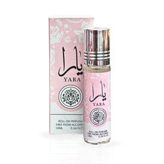 YARA Roll On Perfume Oil CPO  10ML (0.34 OZ) By Ard Al Zaafaran | Captivating Aroma for the Modern Women. (PACK OF 3)