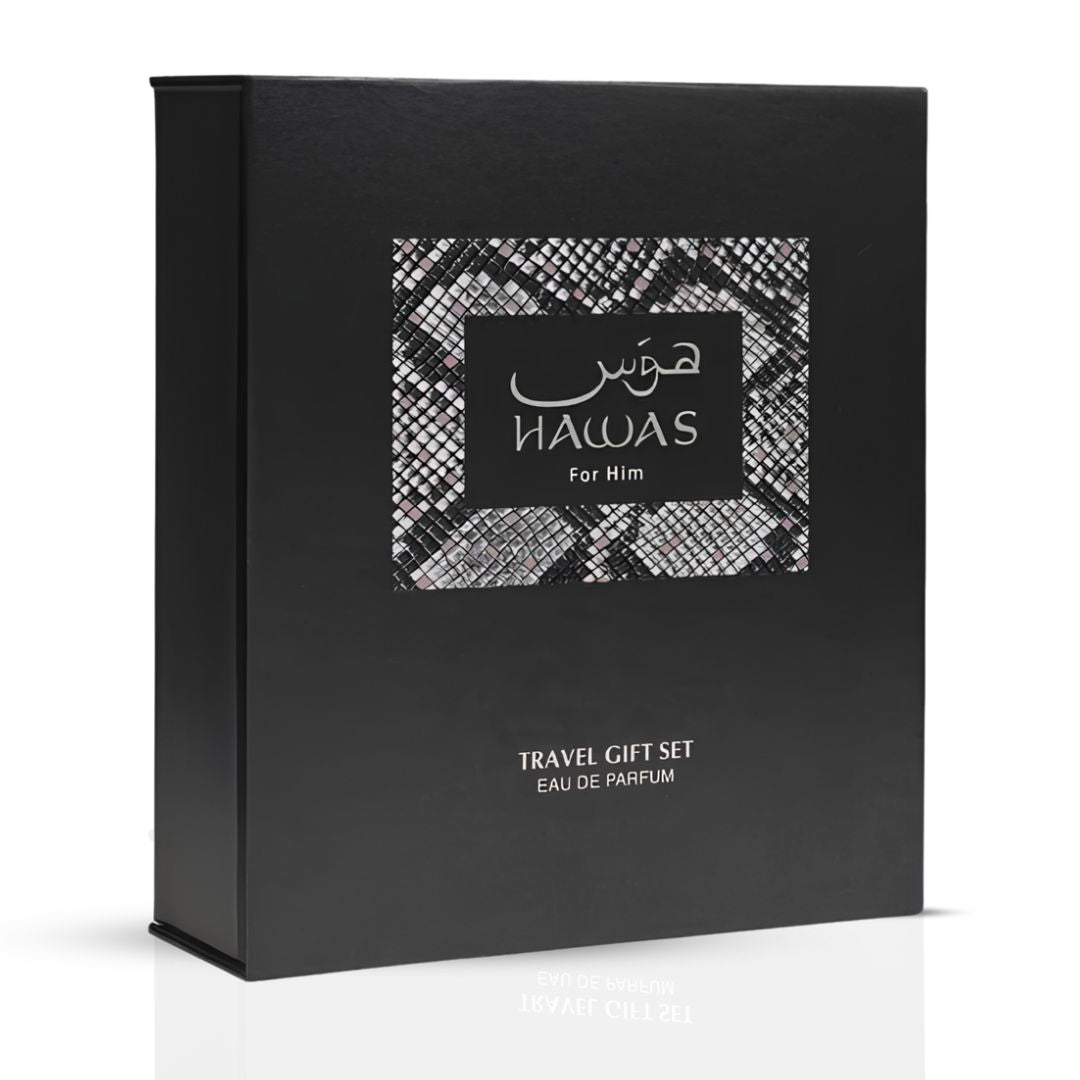 Hawas 2-Piece Perfume Travel Gift Set by Rasasi