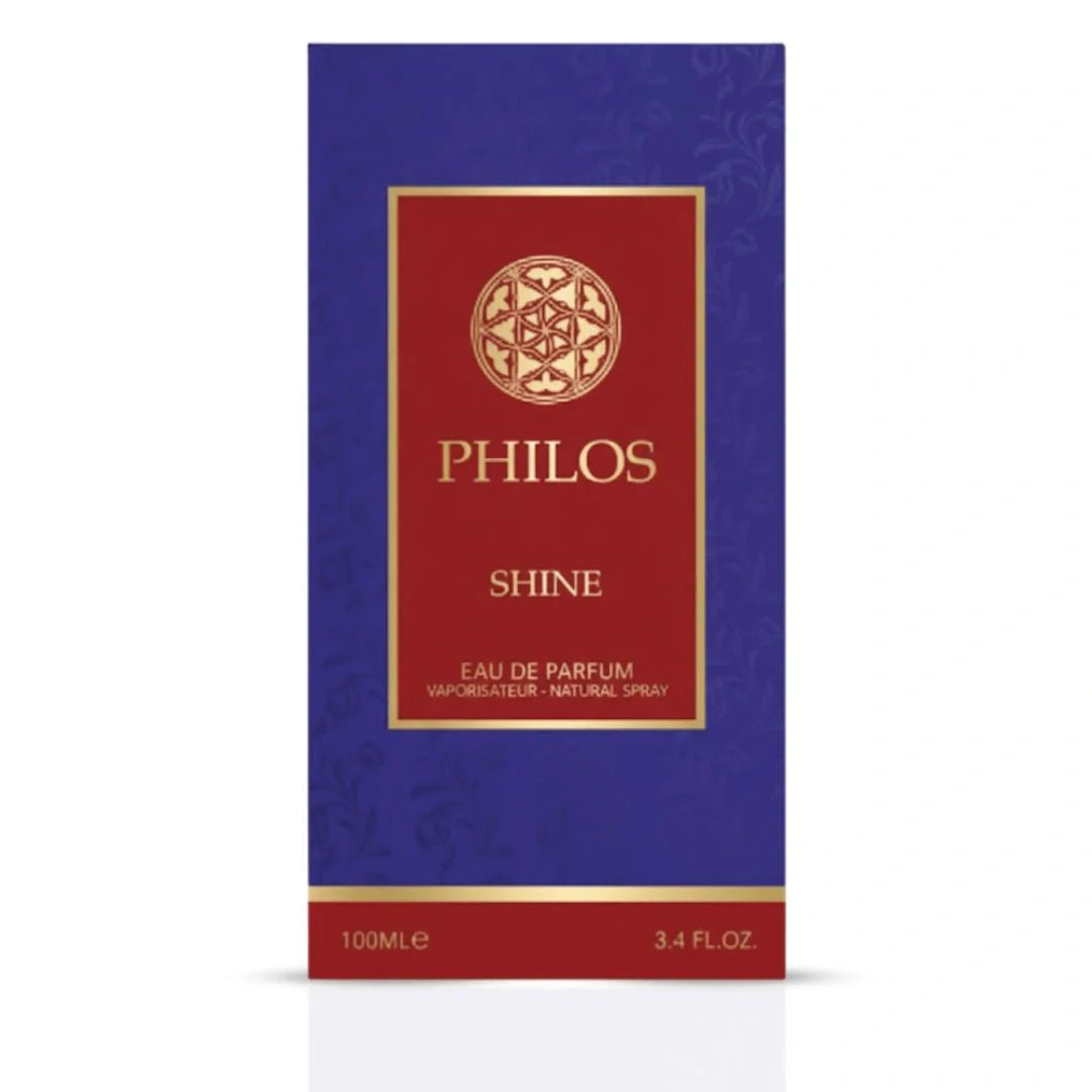 Philos Shine Eau de Parfum Spray 100ml (3.4 oz) by Maison Alhambra - Intense Oud