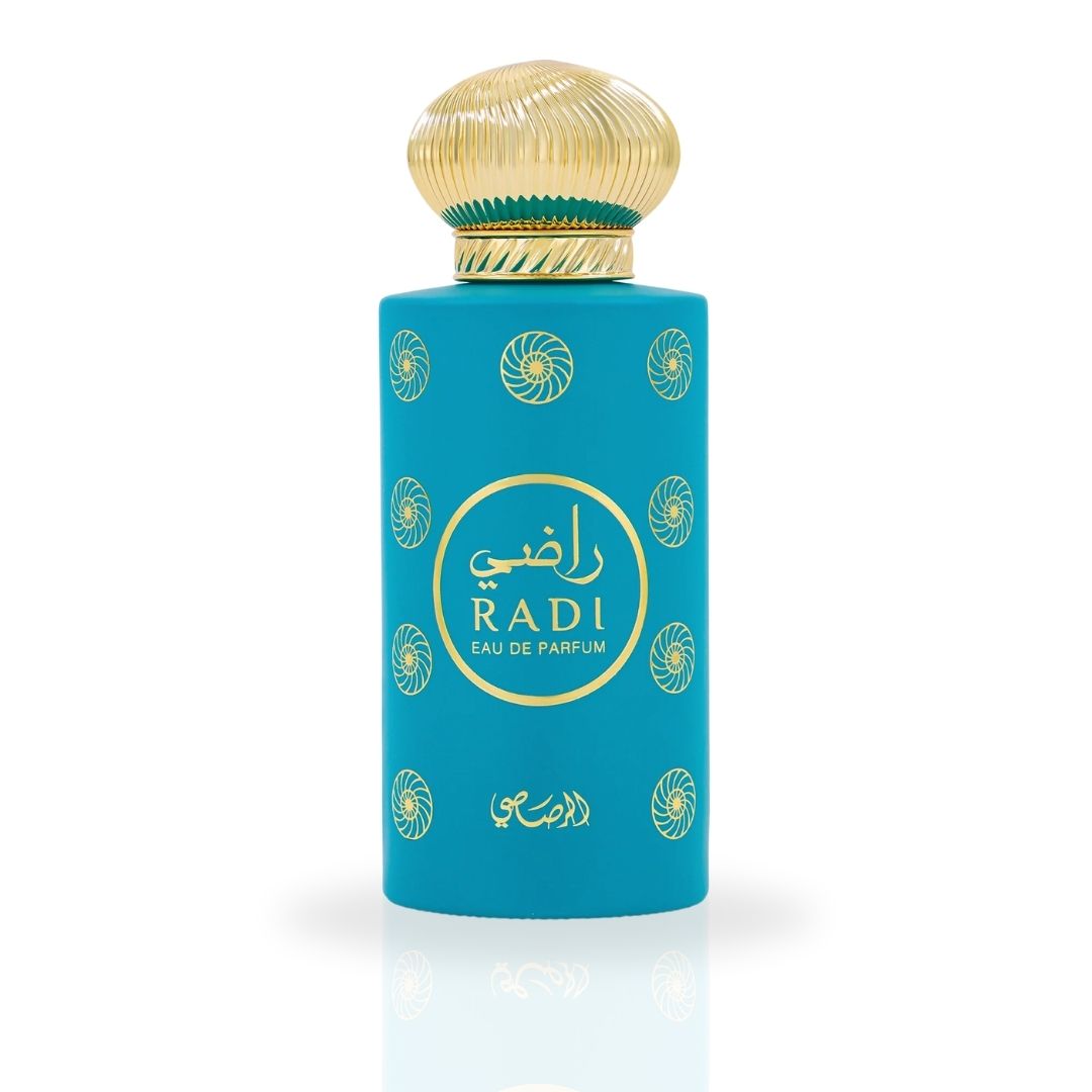 Radi EDP Spray 100ML (3.38 OZ) by Rasasi | Long Lasting, Refreshing, Floral, Fruity, Luxurious Unisex Scent.