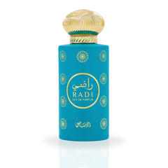 Radi EDP Spray 100ML (3.38 OZ) by Rasasi | Long Lasting, Refreshing, Floral, Fruity, Luxurious Unisex Scent.