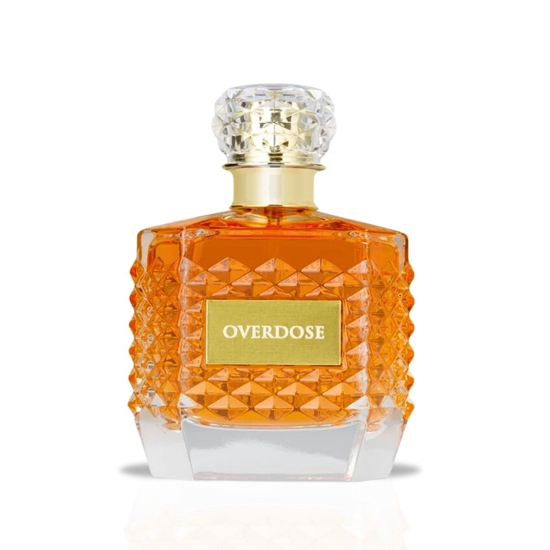 Overdose Eau De Parfum Spray 100ML (3.4 OZ) By Al Rehab | Sweet, Spicy, Rich, Luxurious Fragrance.