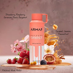 Odyssey Candee deodorant spray by Armaf, 200ml bottle, with a sleek design and label visible in the image.