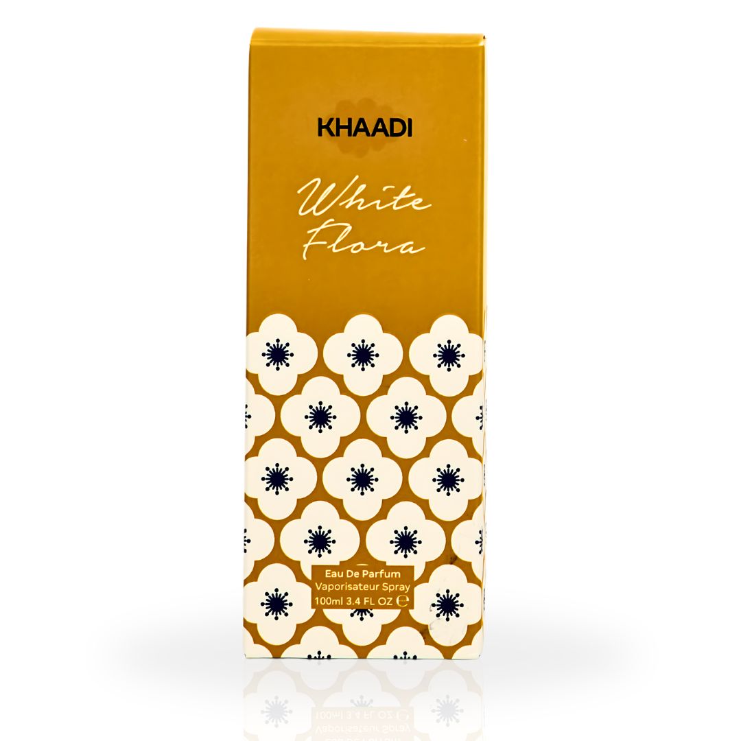 White Flora EDP Spray 100ML (3.4 OZ) by Khaadi | Long Lasting, Luxurious, Floral Perfumes.