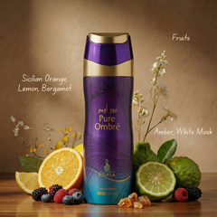 Pure Ombre Perfumed Body Spray 200ml (6.8 oz) by Risala