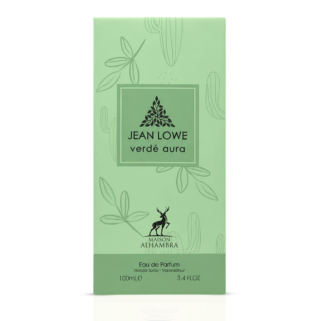 Jean Lowe Verde Aura Eau de Parfum Spray 100ml (3.4 oz) by Maison Alhambra