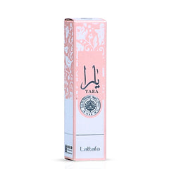 Yara Eau de Parfum Travel Spray 12ml (0.4 oz) by Lattafa | Tropical Luxury On-The-Go