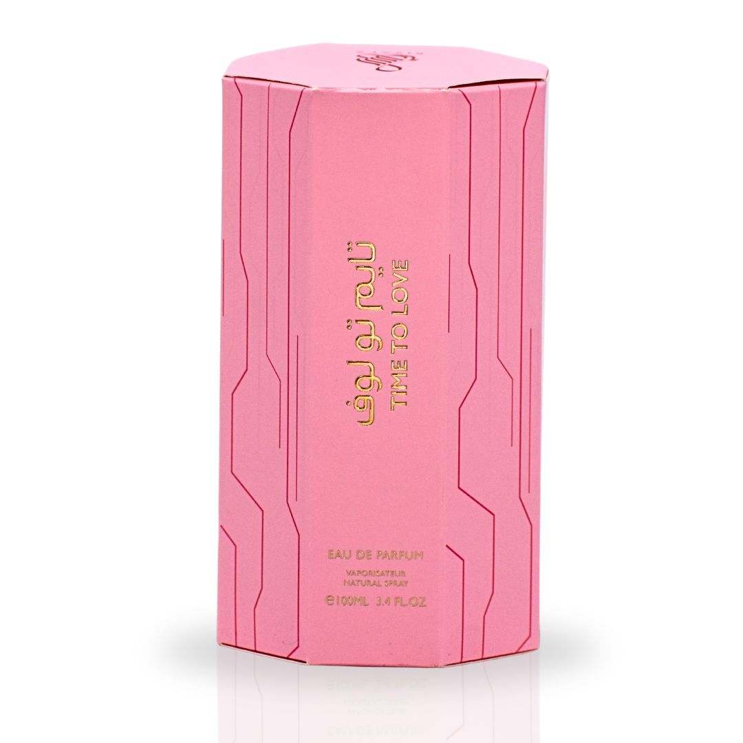 Time To Love EDP Spray 100ML (3.4 OZ) By RISALA | Immerse Yourself In The Luxurious Floral Elegance Of This Fragrance.