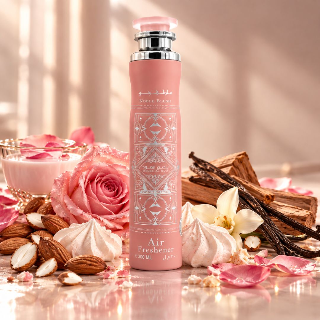 Badee Al Oud Noble Blush Air Freshener 300ml by Lattafa