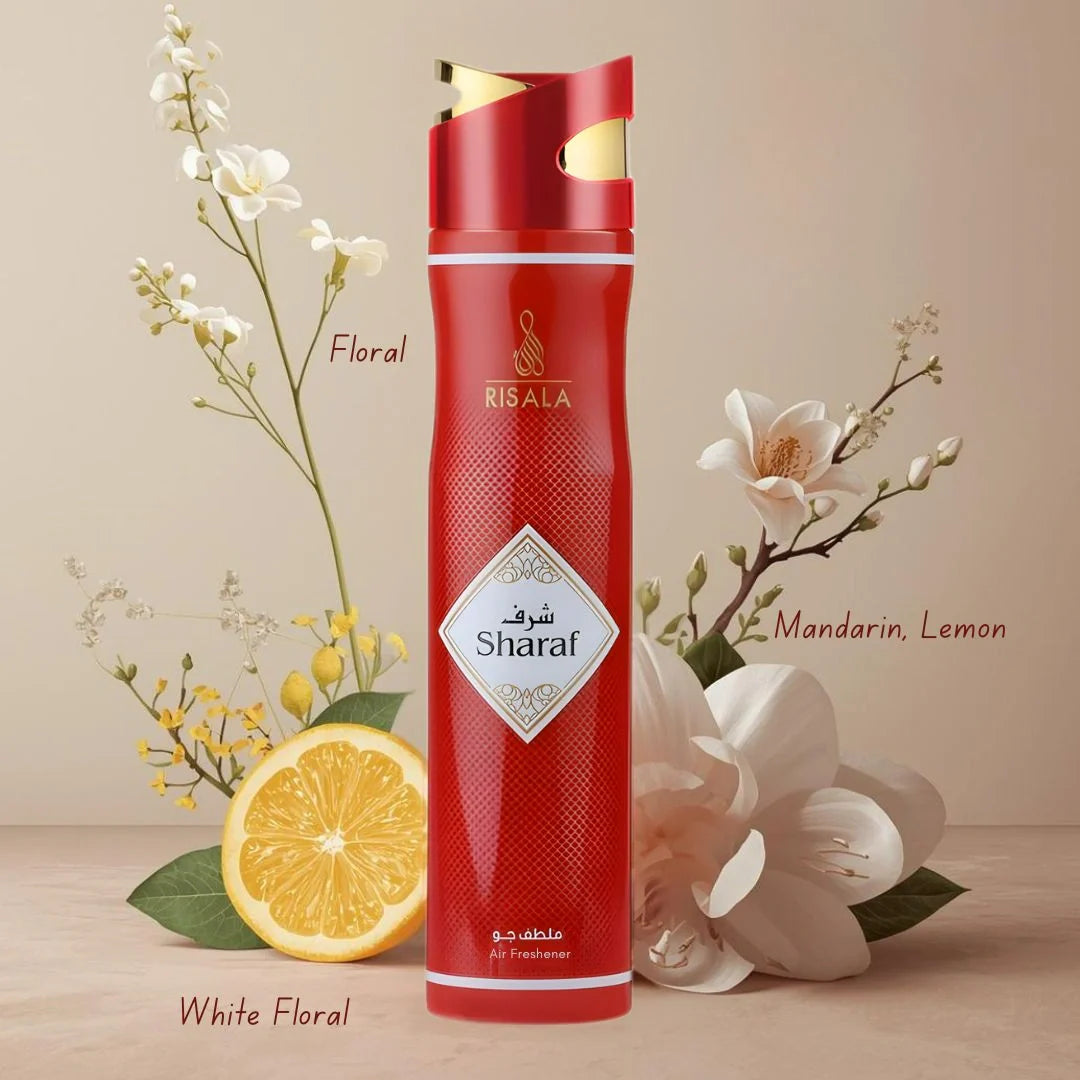 Sharaf Air Freshener 300ml (10.1 oz) by Risala