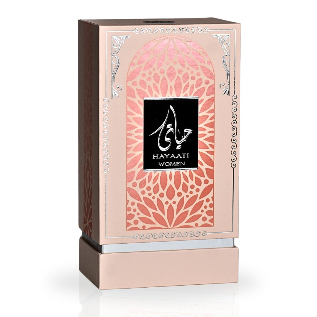 Hayaati For Women EDP Spray 100ML (3.4 OZ) By Ard Al Zaafaran | Long Lasting, Refreshing, Enchanting Aroma.