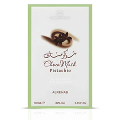 Choco Musk Pistachio Eau de Parfum Spray 100ml (3.4 oz) by Al Rehab - Intense Oud