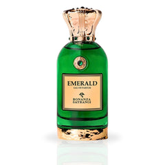 Emerald EDP Spray 100ML (3.4 OZ) by Bonanza Satrangi | Long Lasting, Exotic, Floral, Musky, Luxurious Fragrance.