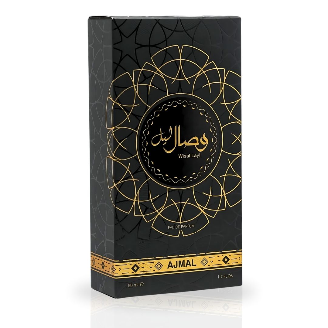 Wisal Layl EDP Spray 50ML (1.7 OZ) by AJMAL | Long Lasting, Luxurious, Enchanting Fragrances.