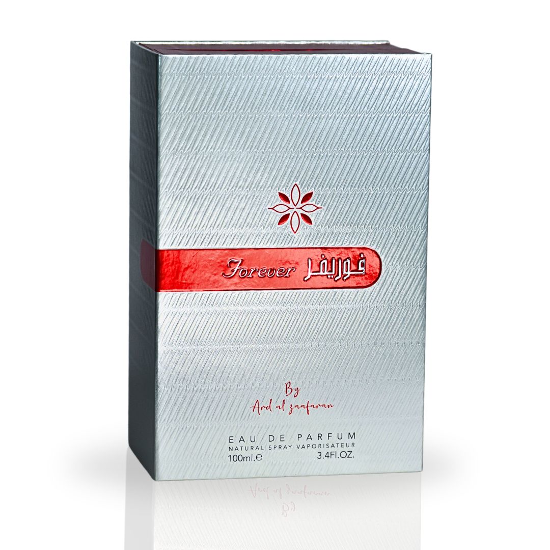 Forever Silver EDP Spray 100ML (3.4 OZ) By Ard Al Zaafaran | Long Lasting, Refreshing, Exquisite Fragrances.