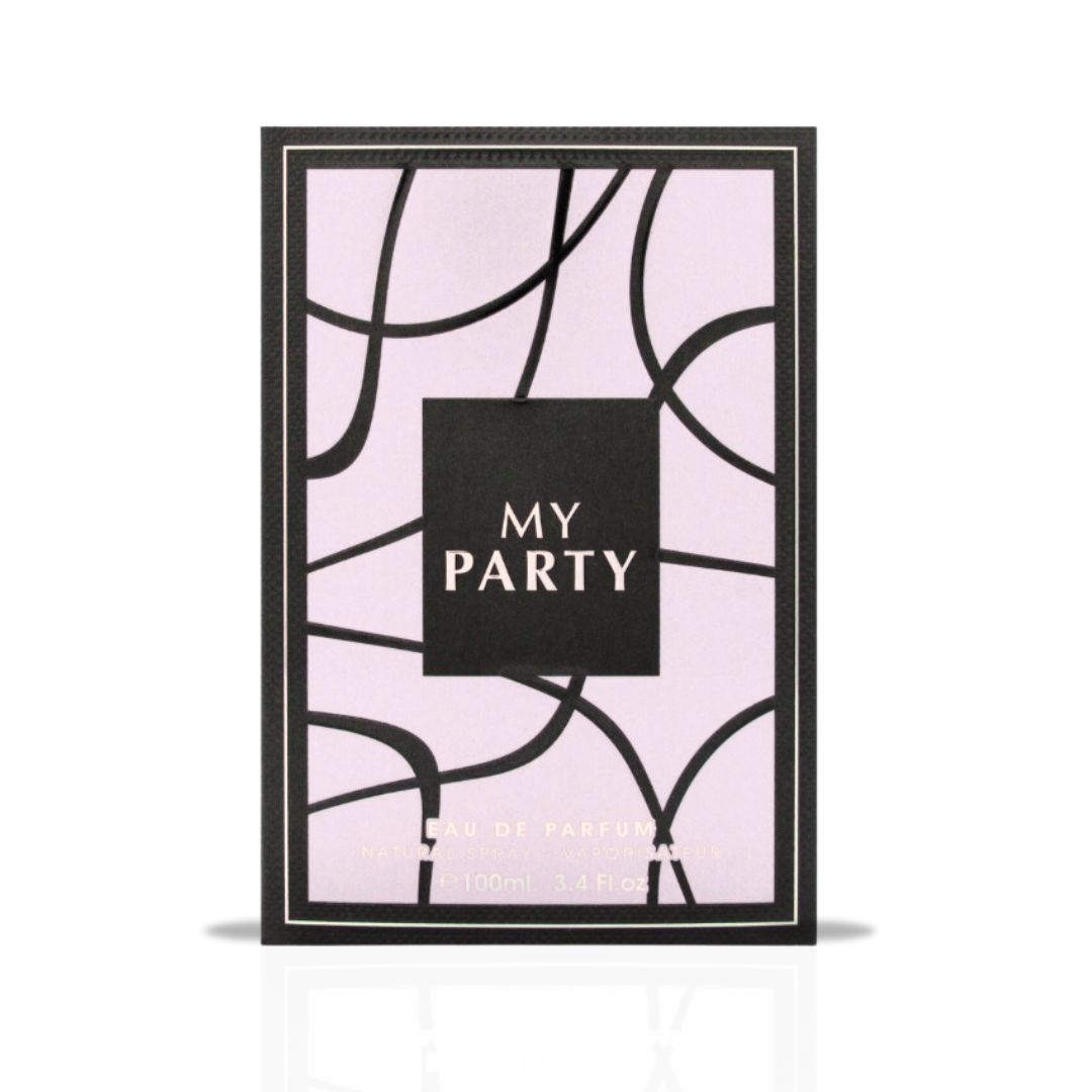 My Party Eau De Parfum Spray 100ML (3.4 OZ) By Maison Alhambra | Long Lasting, Fruity, Floral & Sweet Scent.